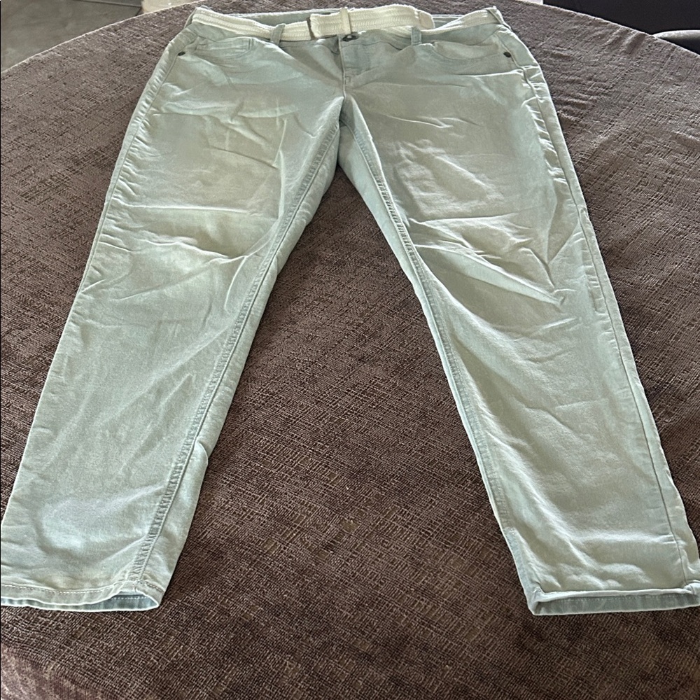 Maurices Soft Blue Straight Leg Pants